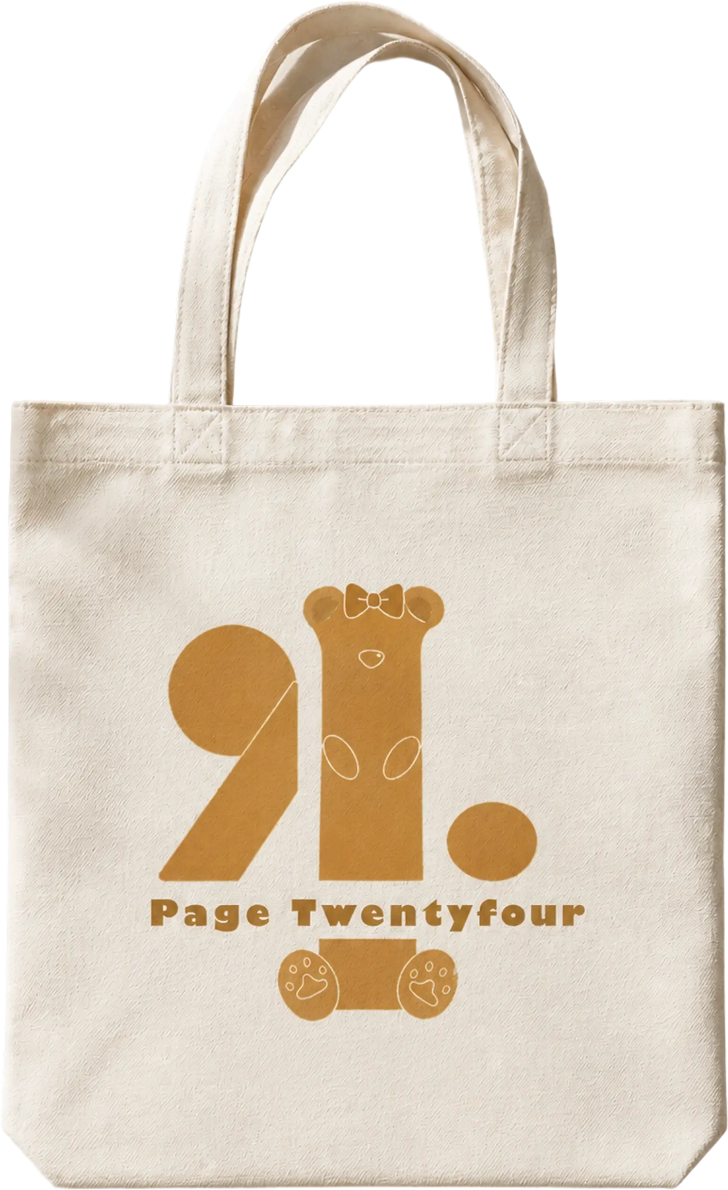 Page Twentyfour tote, front view